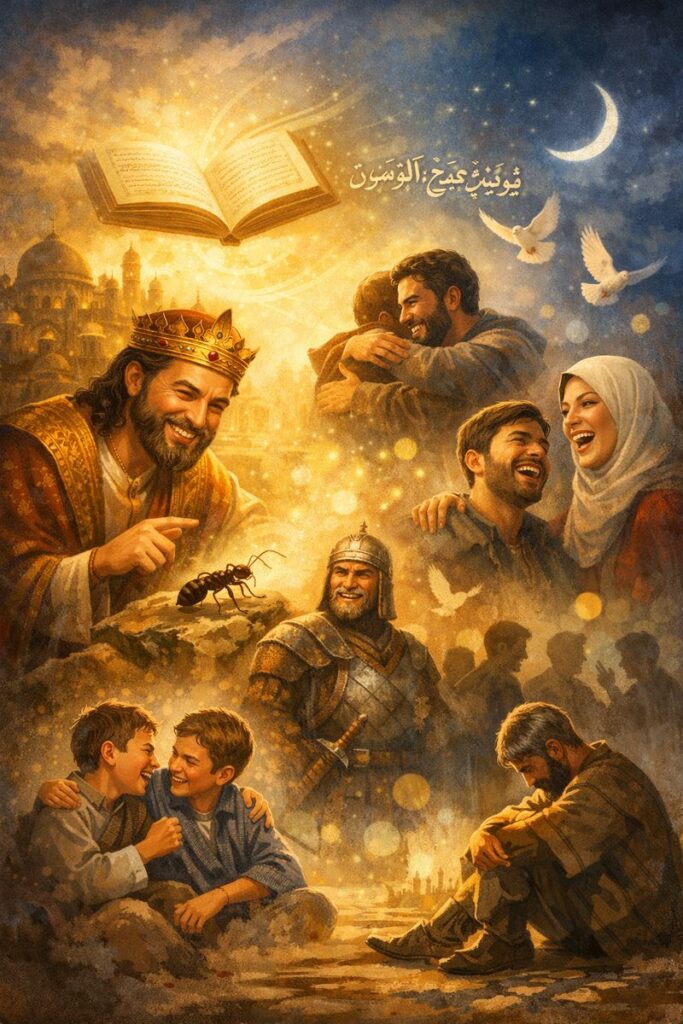 الابتسامة سننية اللغة